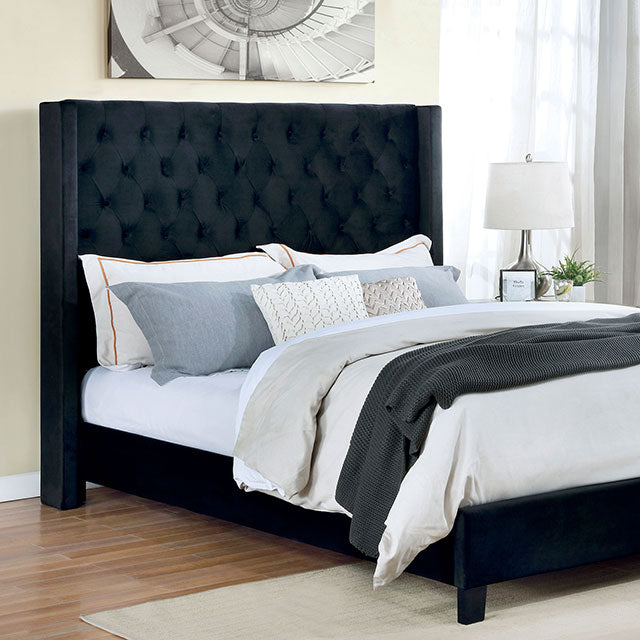 Ryleigh Bed Black, Grey, & Navy - My Sweet Home Furniture (Queens, NY)