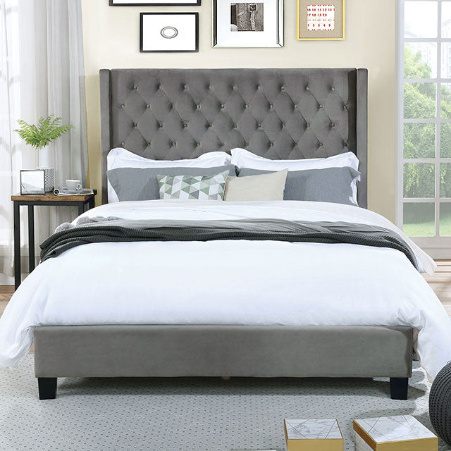 Ryleigh Bed Black, Grey, & Navy - My Sweet Home Furniture (Queens, NY)