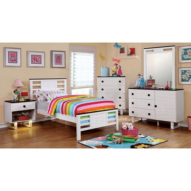 Meredith Night Stand w/ USB Outlet - My Sweet Home Furniture (Queens, NY)