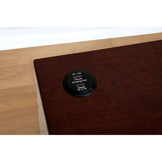 Meredith Night Stand w/ USB Outlet - My Sweet Home Furniture (Queens, NY)