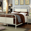 Haldus Cal.King, E.King, & Twin Bed White, Ivory, & Red - My Sweet Home Furniture (Queens, NY)