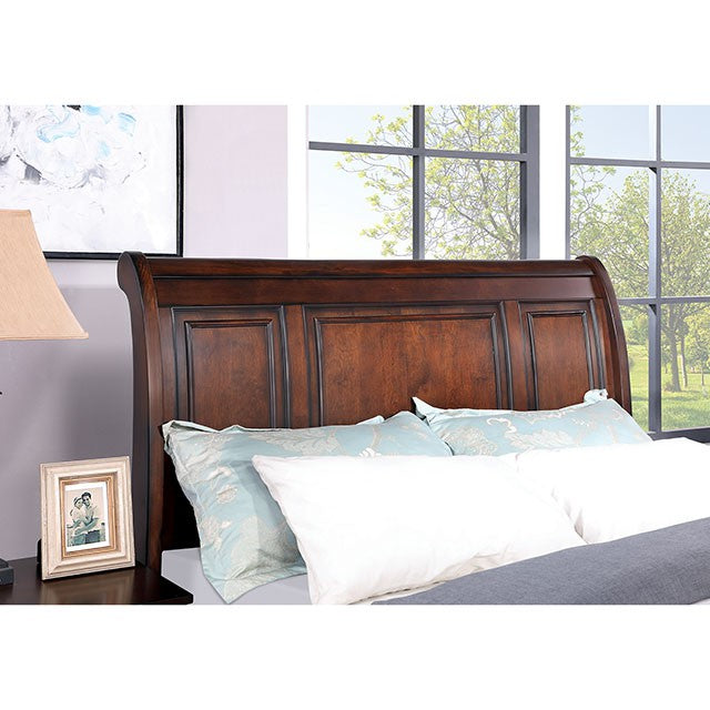 Wells Queen Bed Chrome - My Sweet Home Furniture (Queens, NY)