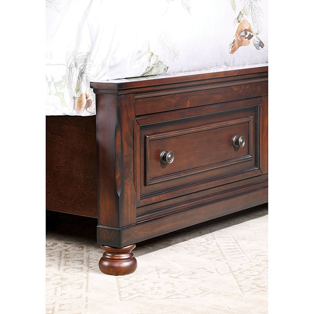 Wells Queen Bed Chrome - My Sweet Home Furniture (Queens, NY)