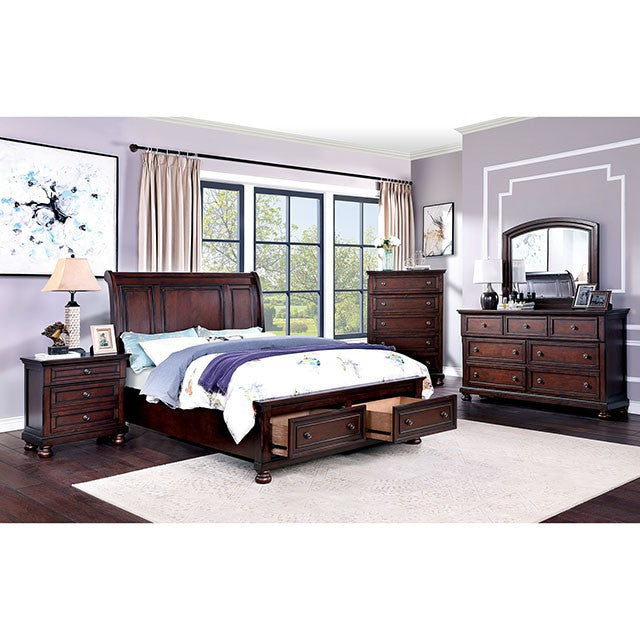 Wells Queen Bed Chrome - My Sweet Home Furniture (Queens, NY)
