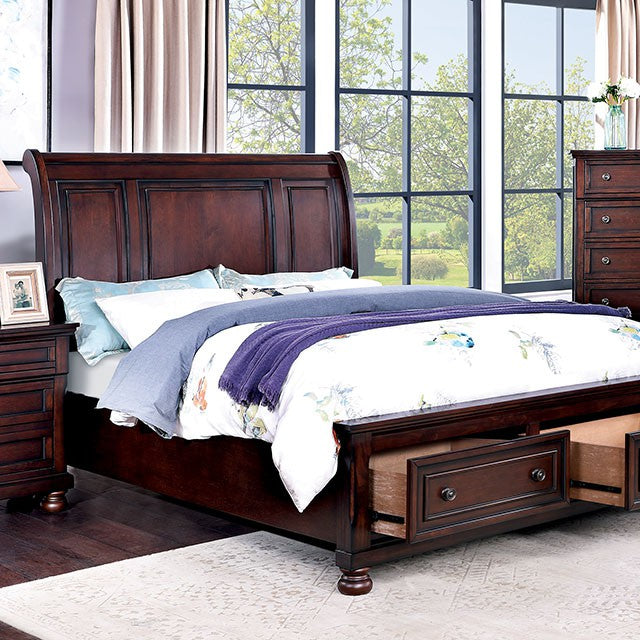 Wells Queen Bed Chrome - My Sweet Home Furniture (Queens, NY)