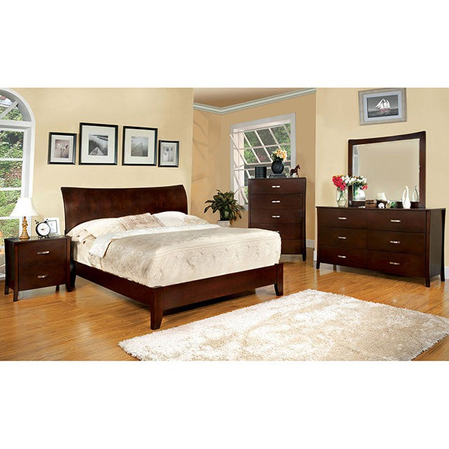 Midland Bed Cherry - My Sweet Home Furniture (Queens, NY)