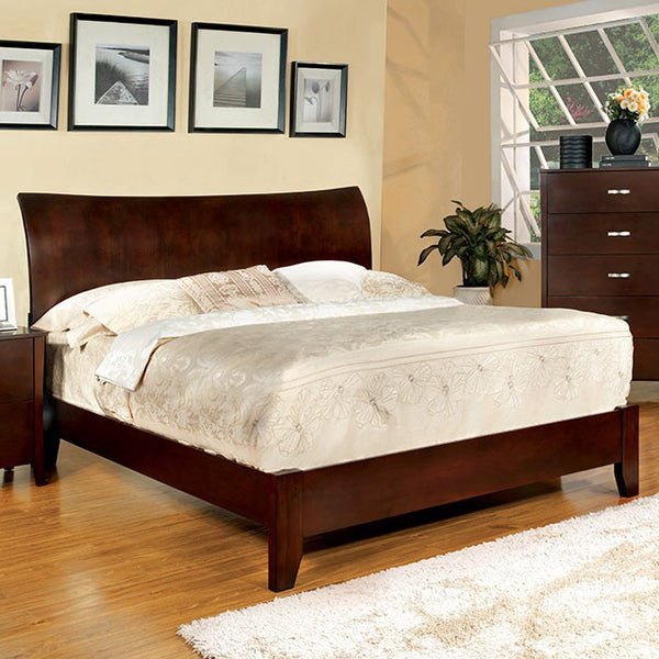 Midland Bed Cherry - My Sweet Home Furniture (Queens, NY)