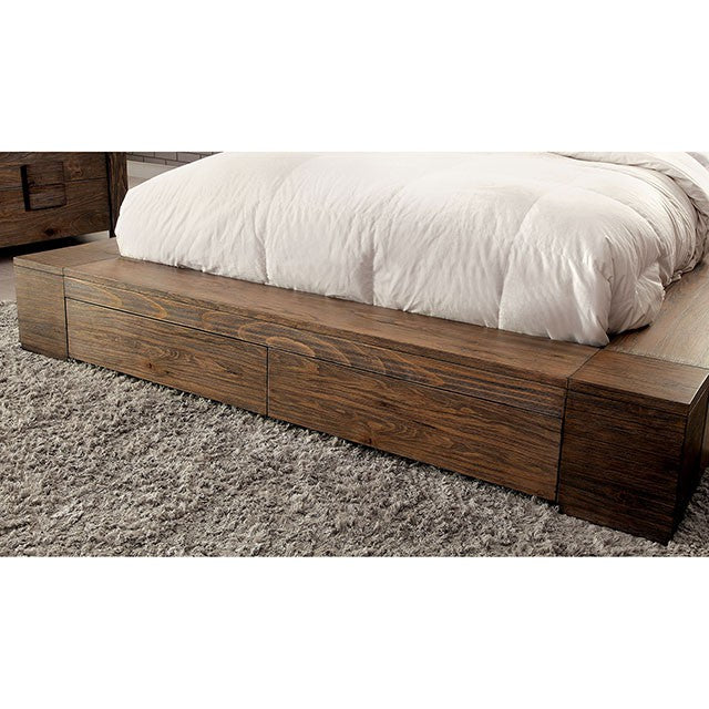 Janeiro Bed Brown & Grey - My Sweet Home Furniture (Queens, NY)