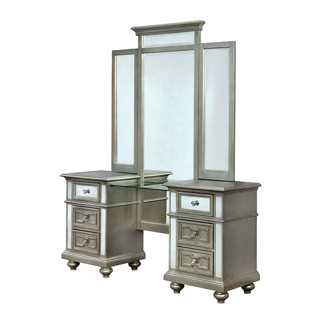 Salamanca Vanity W/ Stool - My Sweet Home Furniture (Queens, NY)