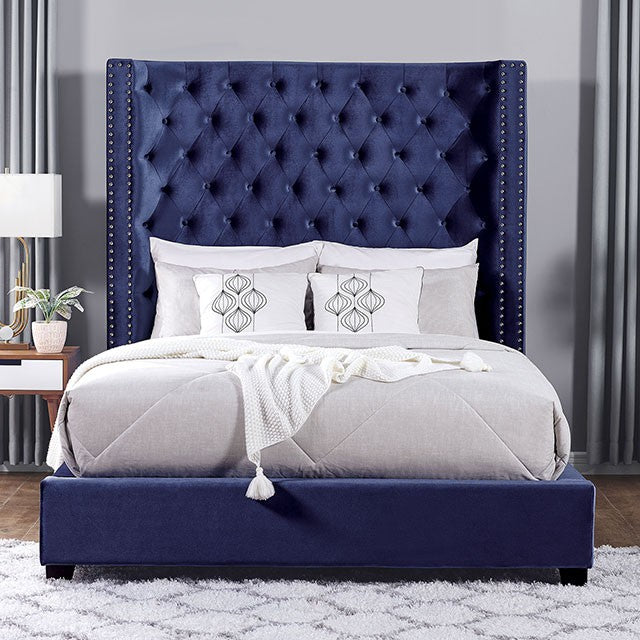 Mirabelle Bed Blue - My Sweet Home Furniture (Queens, NY)