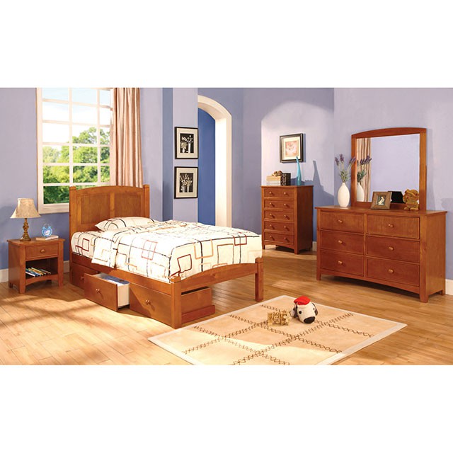 OMNUS Oak Trundle - My Sweet Home Furniture (Queens, NY)