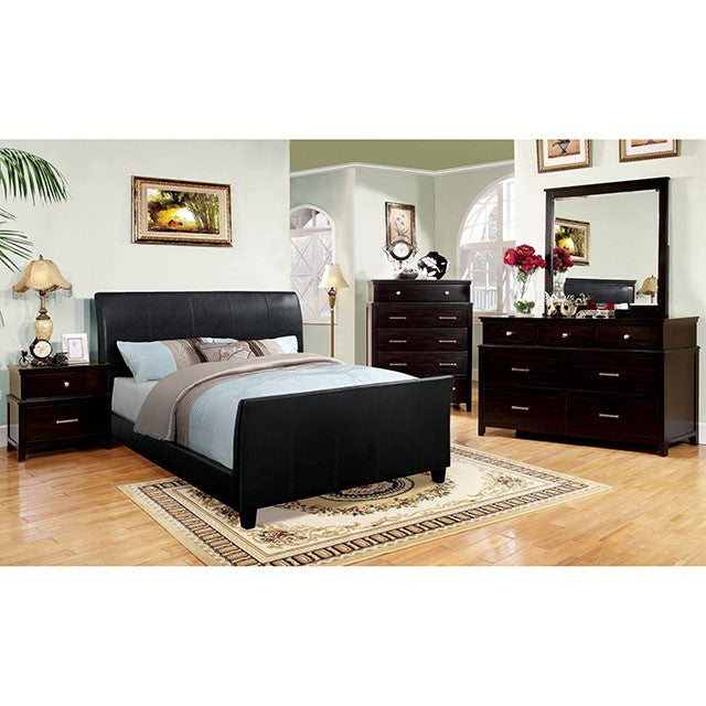 Maynard Bed Espresso & White - My Sweet Home Furniture (Queens, NY)