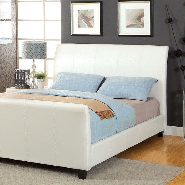 Maynard Bed Espresso & White - My Sweet Home Furniture (Queens, NY)