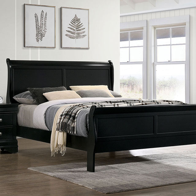 Louis Philippe Bed - My Sweet Home Furniture (Queens, NY)