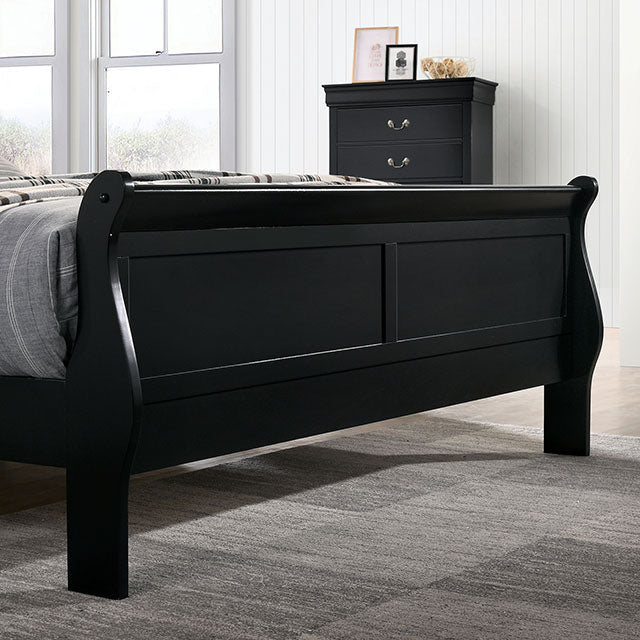 Louis Philippe Full Bed - My Sweet Home Furniture (Queens, NY)