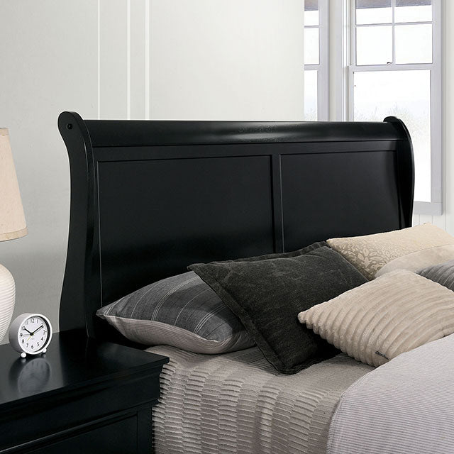 Louis Philippe Full Bed - My Sweet Home Furniture (Queens, NY)