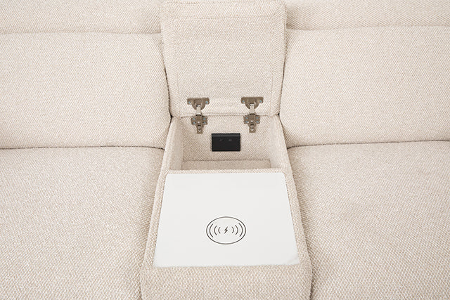 Thaddea Power Loveseat - My Sweet Home Furniture (Queens, NY)