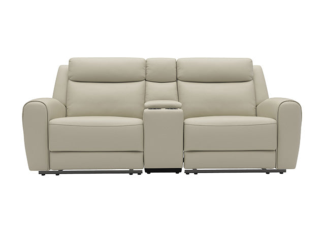 Jacobus Manual Recliner Loveseat w/ Console - My Sweet Home Furniture (Queens, NY)