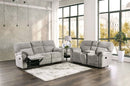 JOSIAS Sofa, Light Gray Fabric