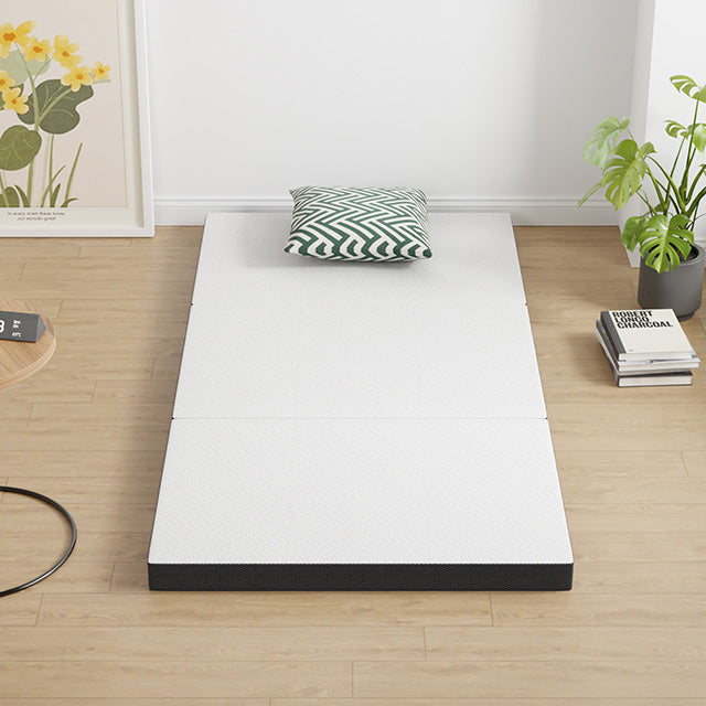 Hollyhock 4" Twin Tri-Fold Memory Foam Topper - My Sweet Home Furniture (Queens, NY)