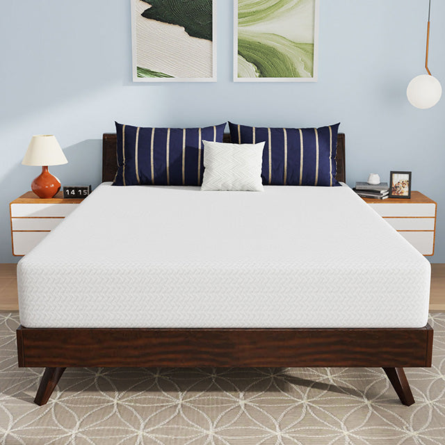 Nasturtium 10" Queen Bamboo Charcoal Infused Memory Foam - My Sweet Home Furniture (Queens, NY)