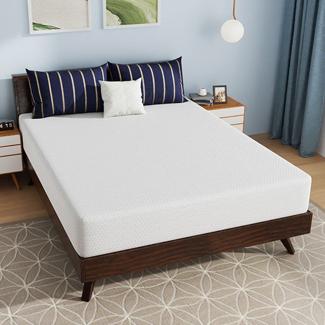 Nasturtium 10" Queen Bamboo Charcoal Infused Memory Foam - My Sweet Home Furniture (Queens, NY)