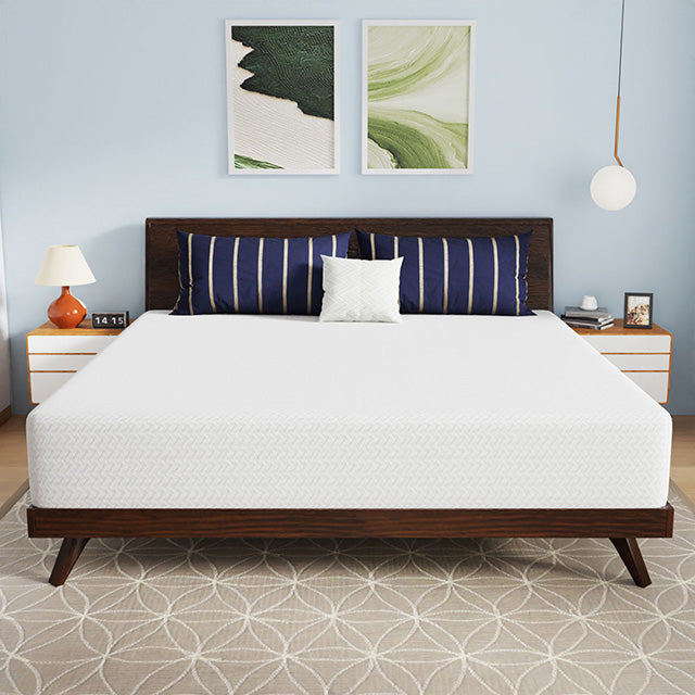 Nasturtium 12" E.King Bamboo Charcoal Infused Memory Foam - My Sweet Home Furniture (Queens, NY)