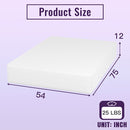 Nasturtium 12" Full Bamboo Charcoal Infused Memory Foam