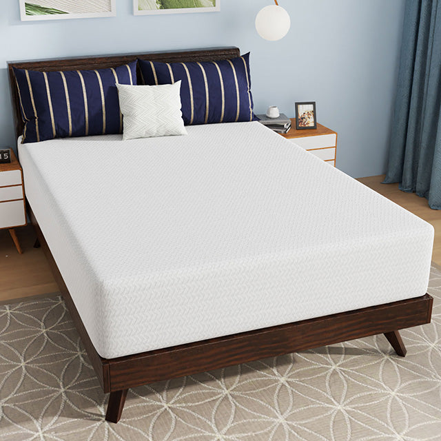 Nasturtium 12" Full Bamboo Charcoal Infused Memory Foam - My Sweet Home Furniture (Queens, NY)