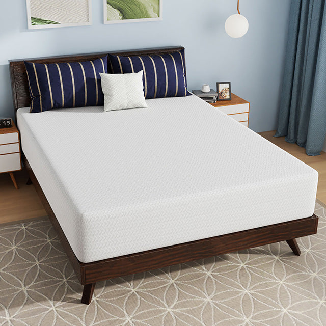 Nasturtium 12" Queen Bamboo Charcoal Infused Memory Foam - My Sweet Home Furniture (Queens, NY)