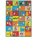 ABBEY Red & Multi 5' X 8' Area Rug