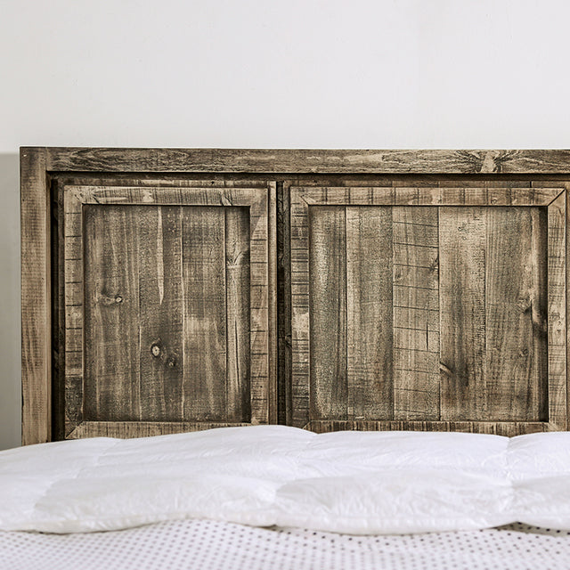 Oakridge Bed Brown & Grey - My Sweet Home Furniture (Queens, NY)