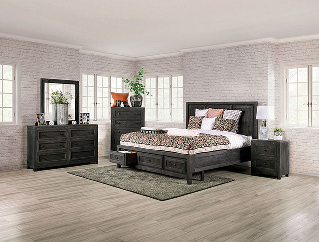 Oakridge Bed Brown & Grey - My Sweet Home Furniture (Queens, NY)