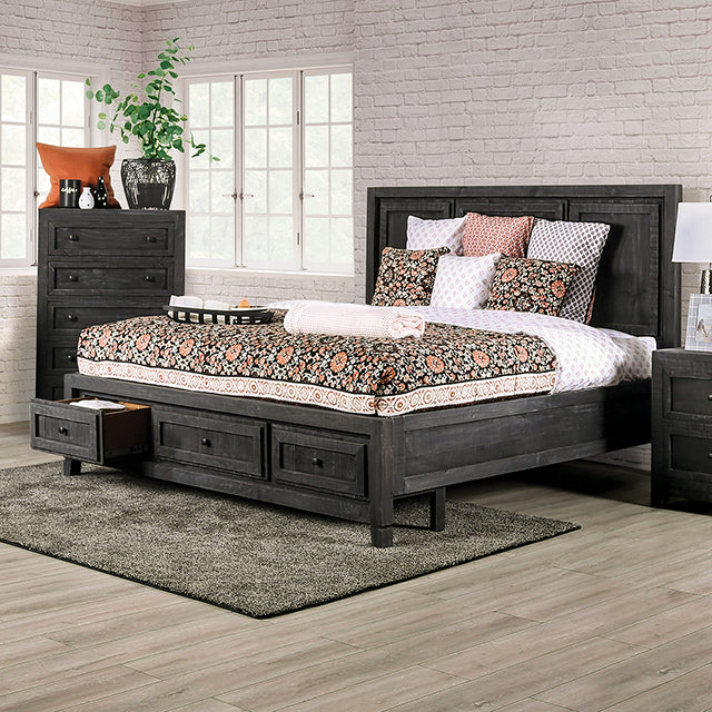 Oakridge Bed Brown & Grey - My Sweet Home Furniture (Queens, NY)