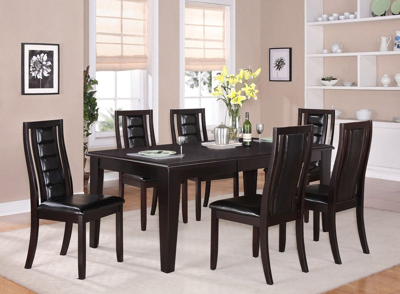 Cosmos Era Dinette Table with 18" Leaf in Cherry
