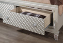 Paris Champagne Bed Group with LED