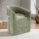 Tresa Arm Chair with Casters - My Sweet Home Furniture (Queens, NY)
