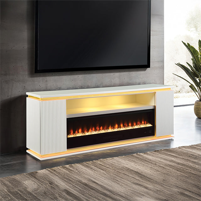 Medea 71" TV Stand w/ Electric Fire Place - My Sweet Home Furniture (Queens, NY)