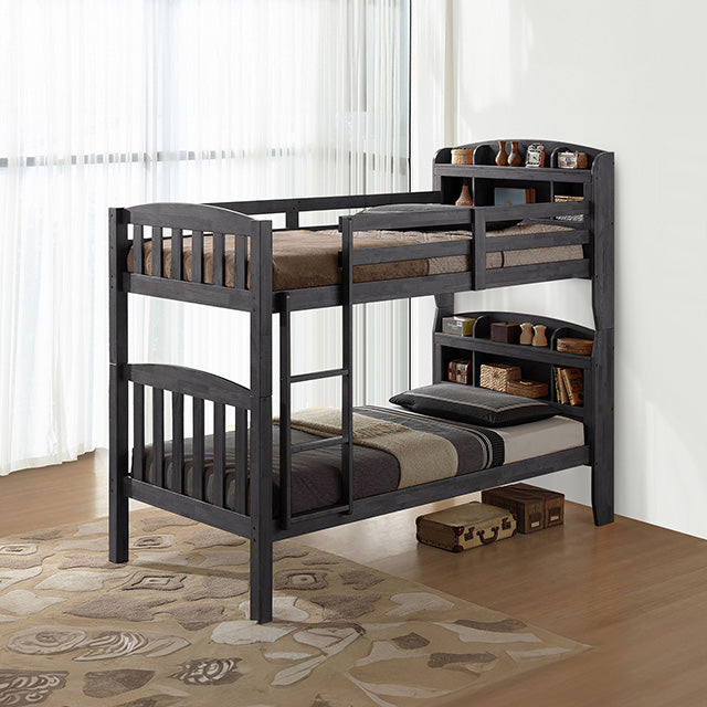 Stutsman Twin/Twin Bunk Bed - My Sweet Home Furniture (Queens, NY)