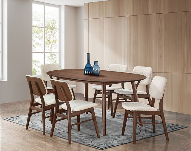 Uzwil 7 Pc Dining Table Set - My Sweet Home Furniture (Queens, NY)