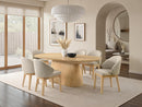 Tottenham Oval Dining Table - My Sweet Home Furniture (Queens, NY)