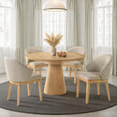 Tottenham 48" Round Table - My Sweet Home Furniture (Queens, NY)
