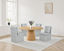 Tottenham 59" Round Table - My Sweet Home Furniture (Queens, NY)