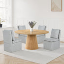 Tottenham 59" Round Table - My Sweet Home Furniture (Queens, NY)