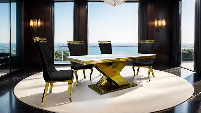 Palazzo 7 Pc Dining Table Set - My Sweet Home Furniture (Queens, NY)