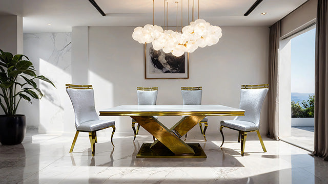 Palazzo 7 Pc Dining Table Set - My Sweet Home Furniture (Queens, NY)