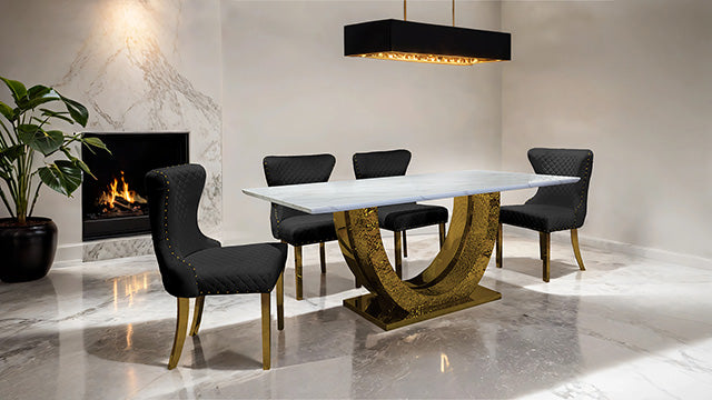 Portanova Dining Table - My Sweet Home Furniture (Queens, NY)