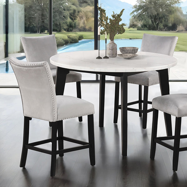 Sabro 5 Pc Dining Table Set Black - My Sweet Home Furniture (Queens, NY)