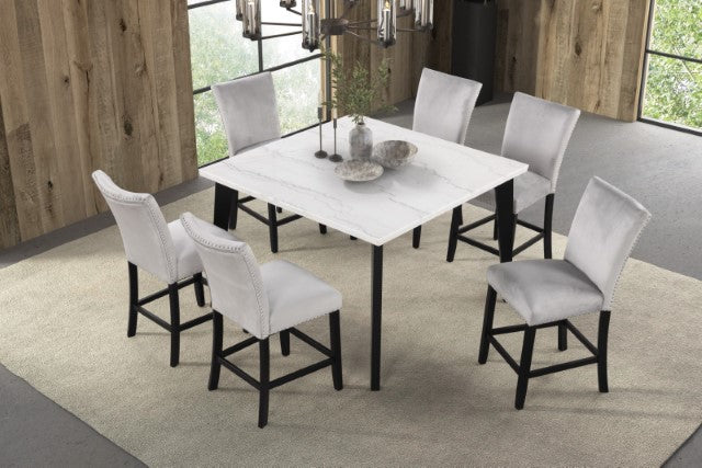 Sabro 5 Pc Counter Ht Table Set - My Sweet Home Furniture (Queens, NY)