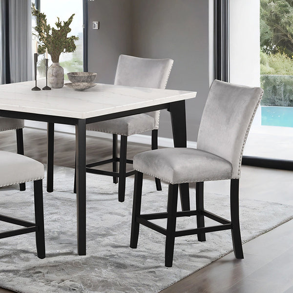 Sabro 5 Pc Counter Ht Table Set Engineered Wood - My Sweet Home Furniture (Queens, NY)